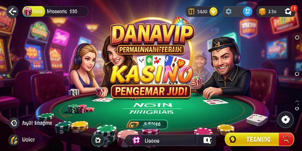 Tampilan gameplay mendebarkan di DANAVIP dengan fitur Kasino menarik.