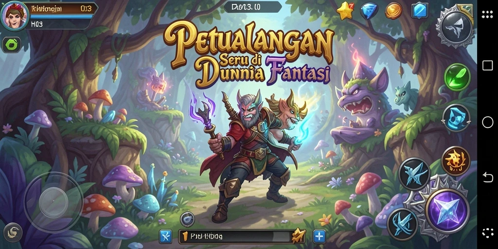 Tangkapan layar gameplay H03 menampilkan aksi petualangan yang mendebarkan.