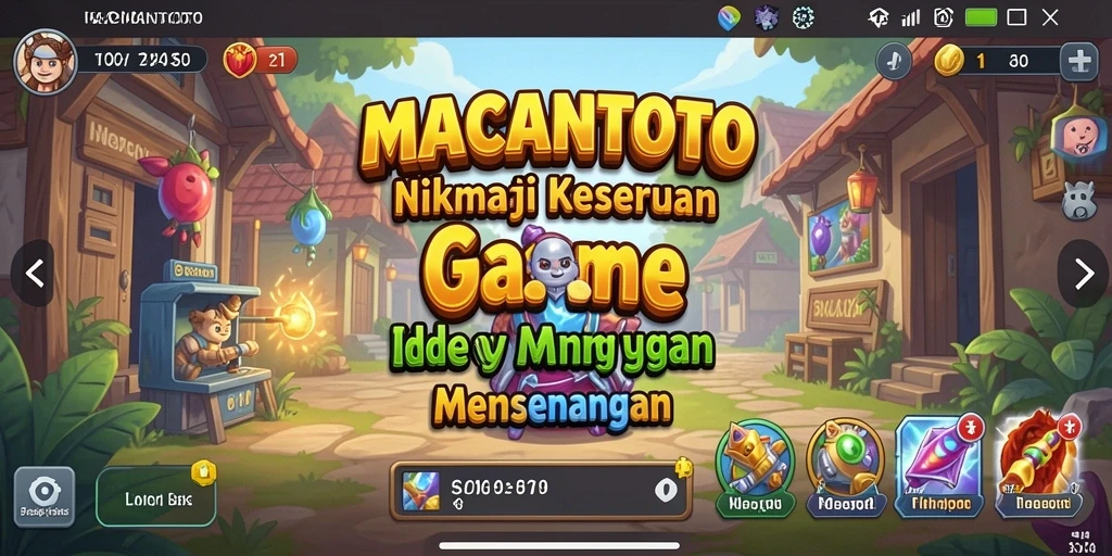 Tampilan gameplay Idle yang menawan dan menarik dari MACANTOTO.