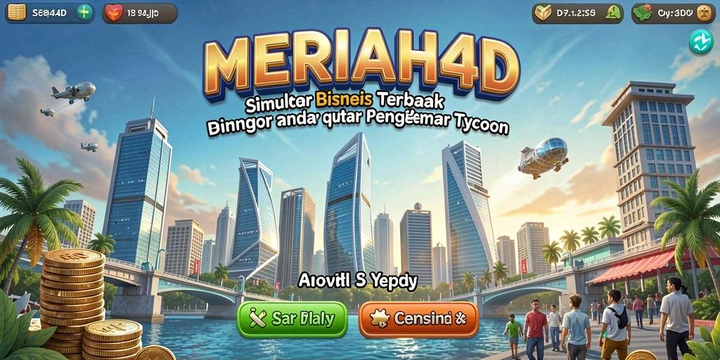 Tampilan gameplay menarik dari MERIAH4D yang menampilkan aktivitas Tycoon.