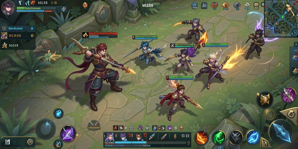 Tampilan menarik dari gameplay <strong>MLBB8</strong> yang menyenangkan dan penuh warna.
