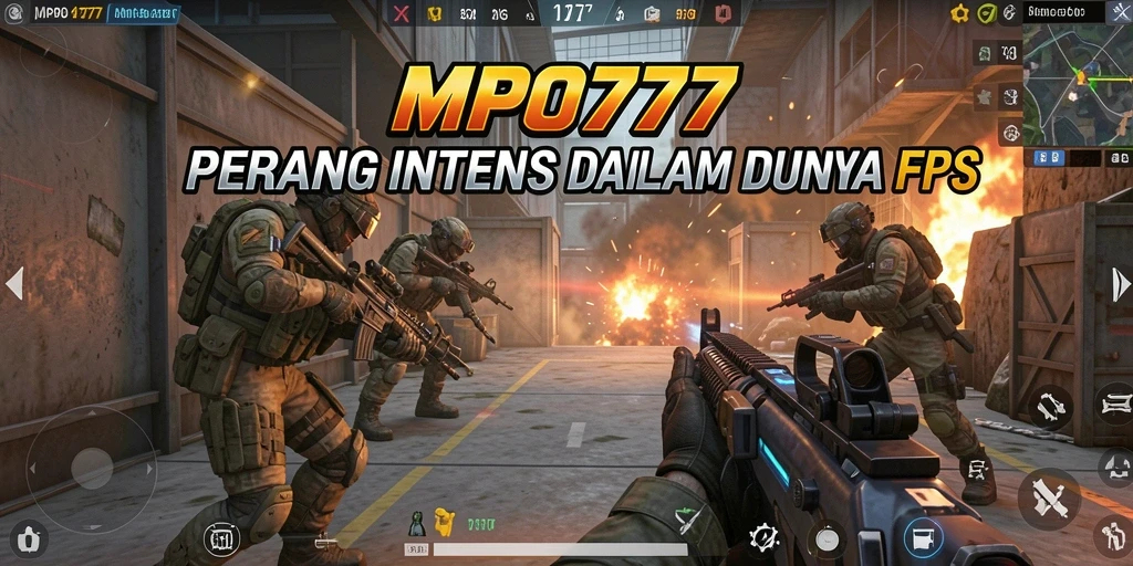 Tampilan menyerupai pertempuran nyata dalam MPO777 yang intens.