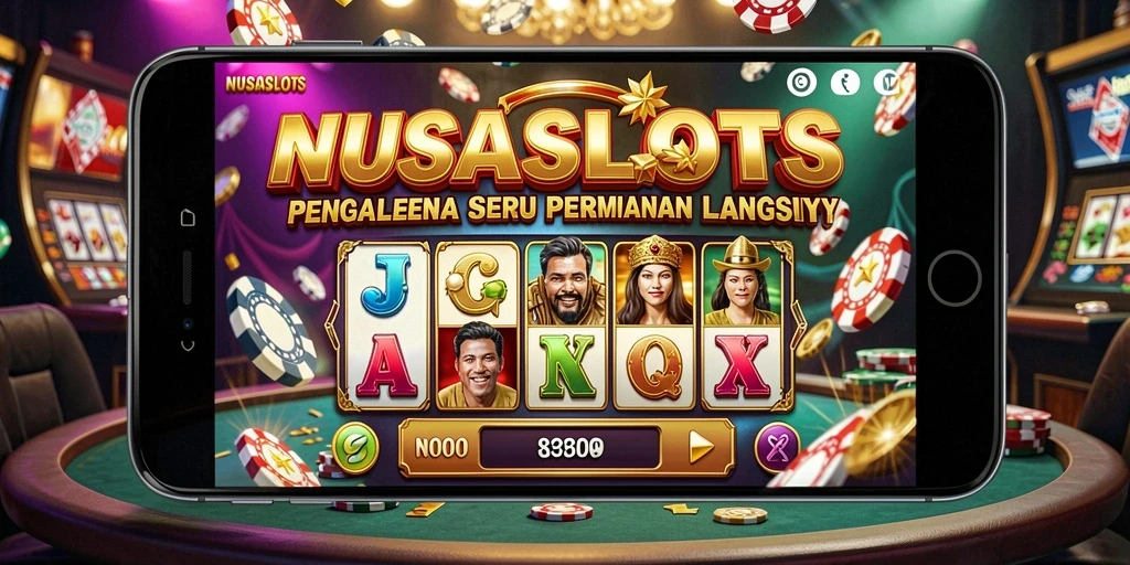 Tampilan gameplay Live Casino yang menegangkan di NUSASLOTS.